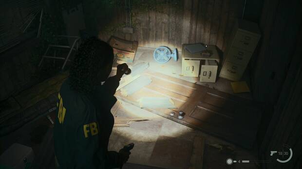 Alan Wake 2 - Ampliación de inventario en la Tienda General