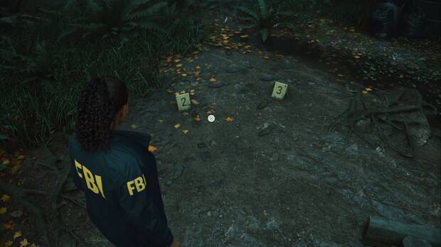 Alan Wake 2 - Capítulo 2: letreros de pruebas