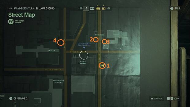 Alan Wake 2 - Casey: puntos de interés por las calles