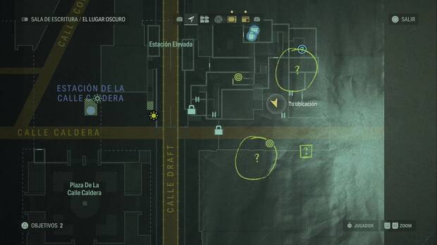 Alan Wake 2 - Palabras de poder en Casey: escalera de mano a la palabra de guerra #1