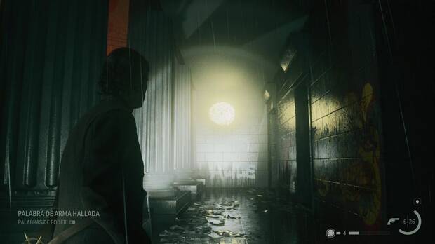 Alan Wake 2 - Palabras de poder en Casey: palabra de arma #1