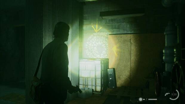 Alan Wake 2 - Palabras de poder en casey: Palabra de acción #2