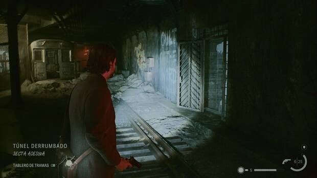 Alan Wake 2 - Casey: puerta para colocar la luz