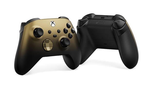 Xbox mando Edicin especial Gold Shadow