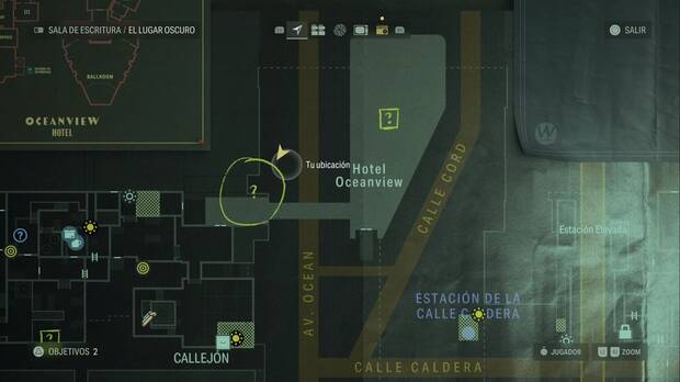 Alan Wake 2 - Palabras de poder en 665: palabra de ayuda #3 en el callejón al oeste del hotel