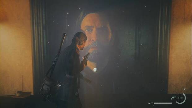 Alan Wake 2 - 665: pantalla de la habitación 665