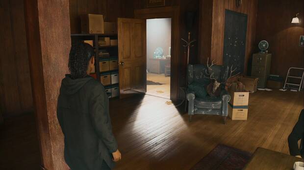 Alan Wake 2 - Cómo cambiar de personaje: cuarto del conserje