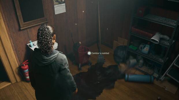 Alan Wake 2 - Cómo cambiar de personaje: cubo de fregar
