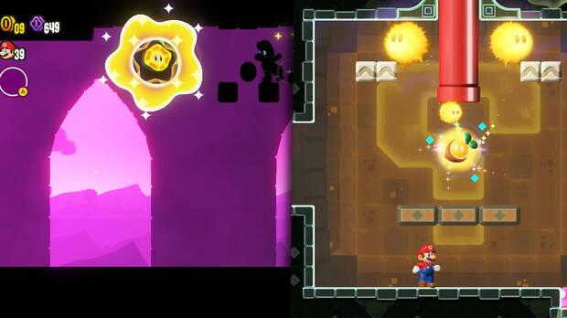 Super Mario Bros. Wonder - Localización de la Semilla maravilla #1 en Laberinto bicolor