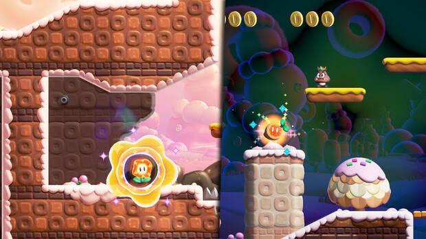 Super Mario Bros. Wonder - Localización de la Semilla maravilla #1 en Bufé libre para los Digaahs