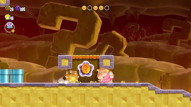 Super Mario Bros. Wonder - Localización de la Ficha Maravilla #2 en Parque de objetos