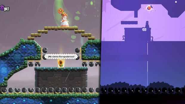 Super Mario Bros. Wonder - Localización de la Semilla maravilla #1 en El vergel de las plantas carnívoras