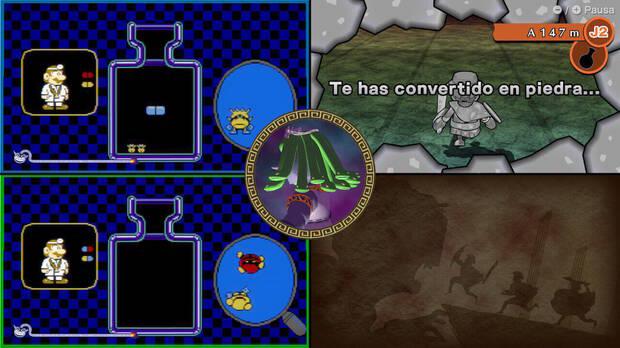 En el modo Fiesta hay varios submodos, cada cual con una vuelta de tuerca que dinamiza lo que no deja de ser una sucesión de microjuegos.