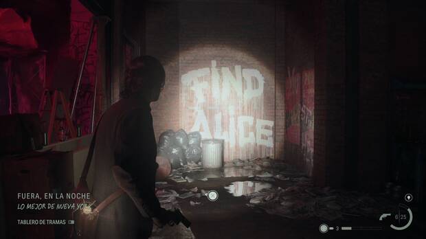 Alan Wake 2 - Peli de Zane: camino al tejado