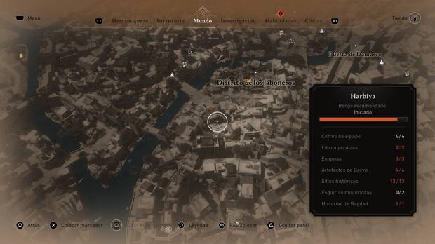 Assassin's Creed Mirage - Localización de la solución al enigma ¡Encuentra lo que robé!