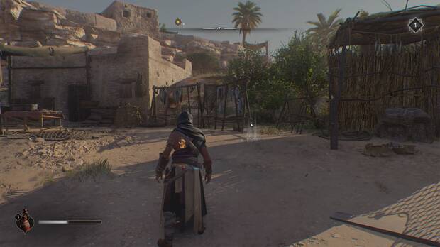 Assassin's Creed Mirage - Lugar de la solución al enigma El abandono