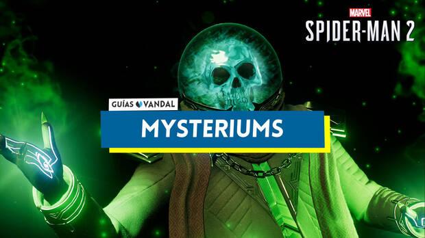 Marvel's Spider-Man 2 - Portada del nodo de Mysteriums