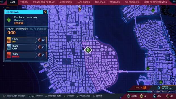 Marvel's Spider-Man 2 - Mysteriums: Combate contrarreloj