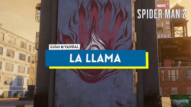 Marvel's Spider-Man 2 - Portada del nodo de misiones de La Llama