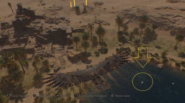 Assassin's Creed Mirage - Bucear hacia la cámara secreta del oasis