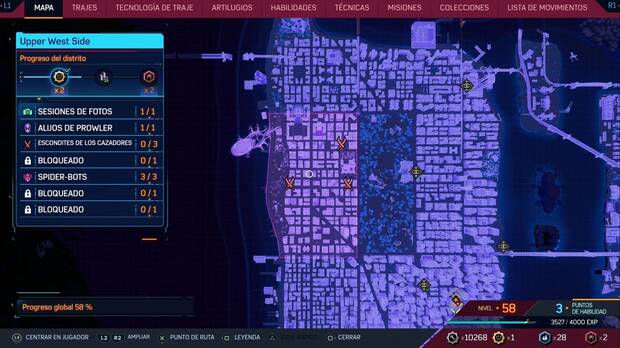 Marvel's Spider-Man 2 - Escondites de los Cazadores en el Upper West Side