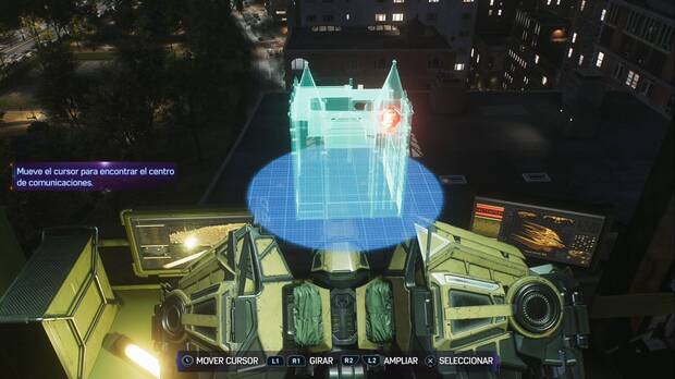 Marvel's Spider-Man 2 - Escondites de los Cazadores en el Upper West Side: escondite del arsenal #1, mapa en 3D