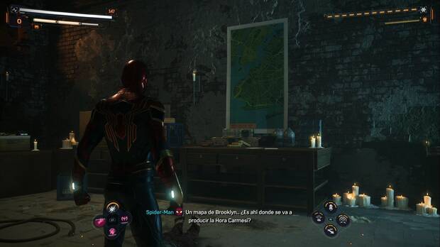 Marvel's Spider-Man 2 - Misiones de La Llama - Sabías que eras capaz: Mapa de Brooklyn