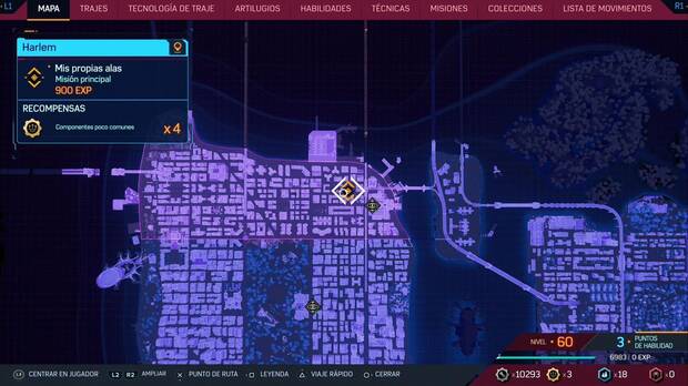 Marvel's Spider-Man 2 - Mis propias alas: marcador de la misión