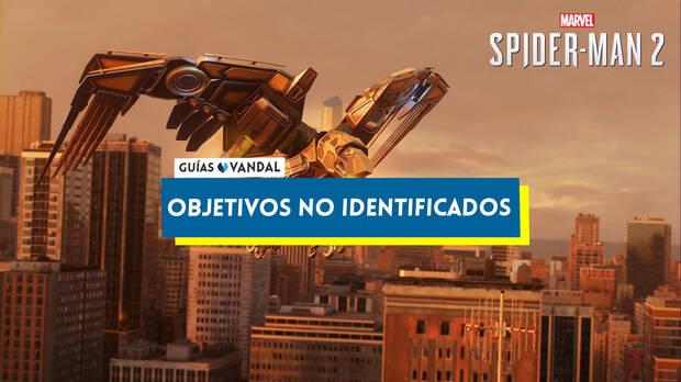 Marvel's Spider-Man 2 - Portada del nodo de objetivos no identificados