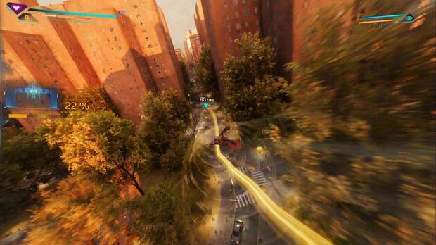 Marvel's Spider-Man 2 - Objetivos no identificados: Miles siguiendo una estela de datos
