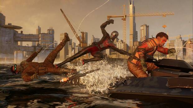 Marvel's Spider-Man 2 - Traje nuevo: Miles derriba a los Cazadores de las motos de agua