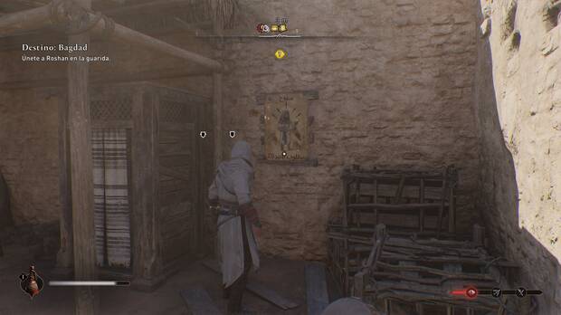 Assassin's Creed Mirage - Reducir la notoriedad quitando carteles de Se busca