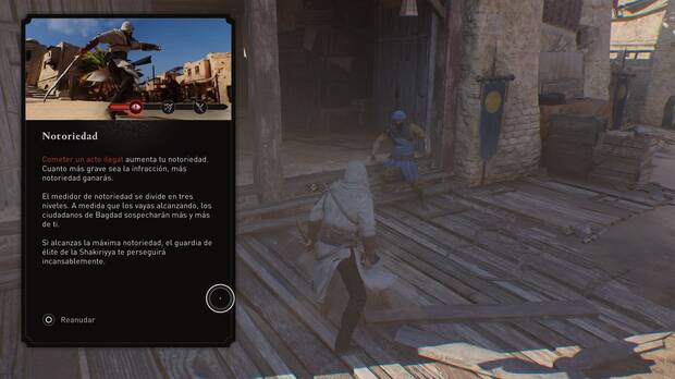 Assassin's Creed Mirage - Explicación del sistema de niveles de notoriedad