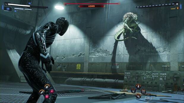 Marvel's Spider-Man 2 - Te ha elegido: Lizard en la pared