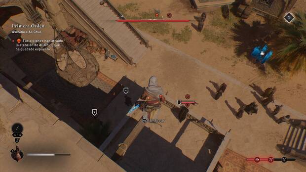 Assassin's Creed Mirage - Matar a Al-Ghul desde el tejado