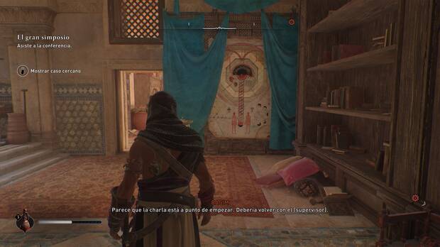 Assassin's Creed Mirage - Examinar los diagramas del taller de Ahmad