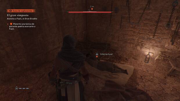 Assassin's Creed Mirage - Disfrazarse con la Túnica blanca de paciente