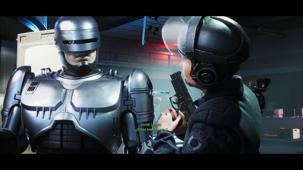 Robocop no es una m�quina de matar. El cuerpo es met�lico, pero dentro hay un cerebro y pensamientos confusos que pueden dar mucho juego a lo largo de la aventura.
