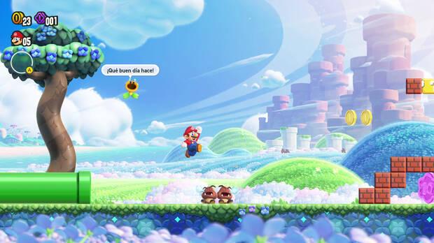 En total hay 12 personajes jugables, aunque todos se controlan igual. Eso sí, los Yoshi y Caco Gazapo son el modo fácil, pues no pueden recibir daño, aunque tampoco pueden utilizar los objetos potenciadores.