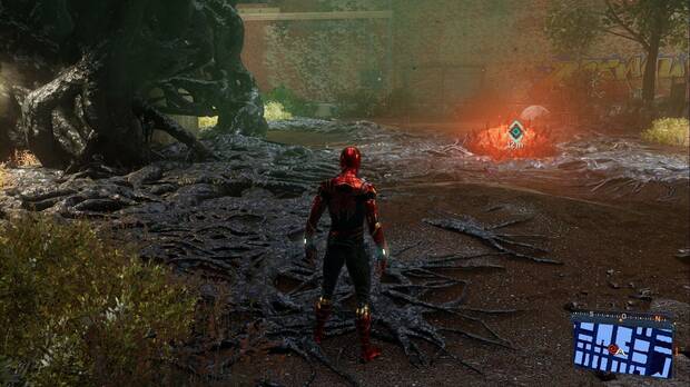 Marvel's Spider-Man 2 - Nidos de simbiontes: corazón de un nido de simbiontes