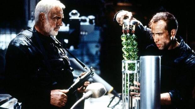 La Roca Nicolas Cage Sean Connery 1996