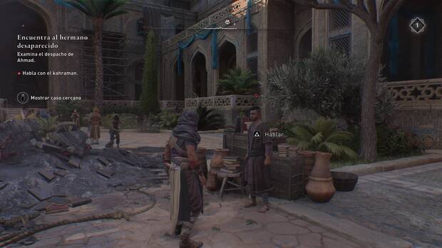 Assassin's Creed Mirage - Examinar el Taller de Ahmad