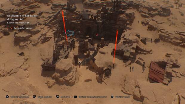 Assassin's Creed Mirage - Cofre con pistas en la excavación