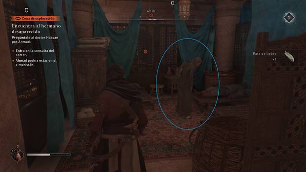 Assassin's Creed Mirage - Jefa de enfermeras con la llave en el bimaristán