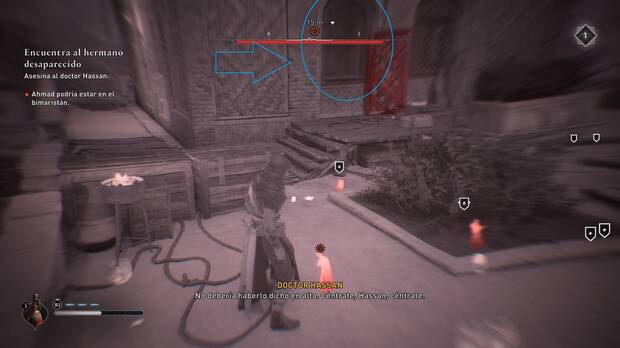 Assassin's Creed Mirage - Ventana abierta hacia el laboratorio privado