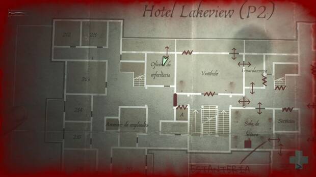 Silent Hill 2 Remake - Hotel Lakeview: camino hasta el ala oeste de la segunda planta