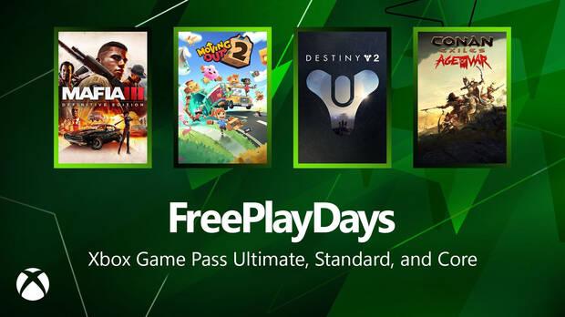 Juegos gratis de esta semana en los Free Play Days de Xbox.