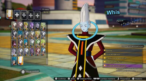 Dragon Ball: Sparking! Zero - Tier List de personajes clasificados por PD