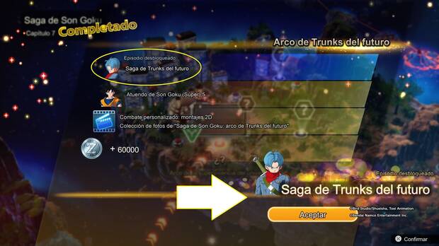Dragon Ball: Sparking! Zero - Cómo desbloquear la historia de Trunks del futuro