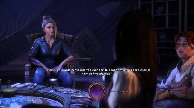 Dragon Age: The Veilguard - Sombras del viejo Arlathan: Rook toma partido en el debate entre Harding y Neve